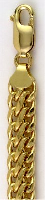 Bracciale in oro 18 kt, modello OT 130 BM