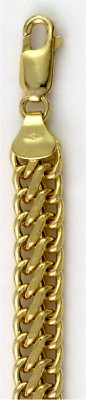 Bracciale in oro 18 kt, modello OT 110 SATINATO