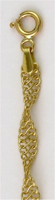 Bracciale in oro 18 kt, modello INF 0,50