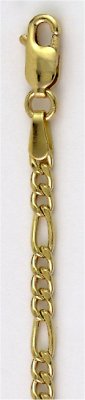 Collana in oro 18 kt, modello ALT 0,80