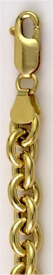 Bracciale in oro 18 kt, modello RO 170