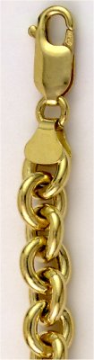 Bracciale in oro 18 kt, modello RO 200